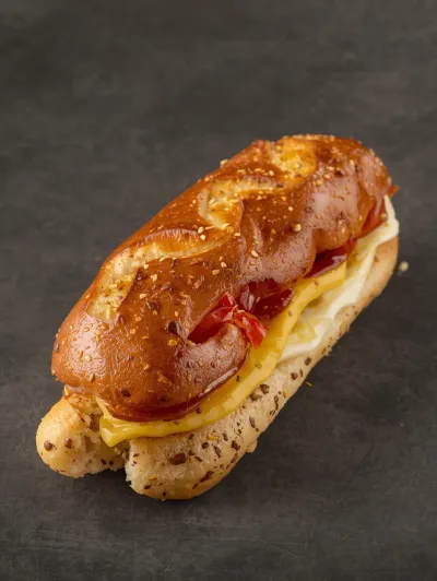Sheetz Breakfast Pretzel Sub