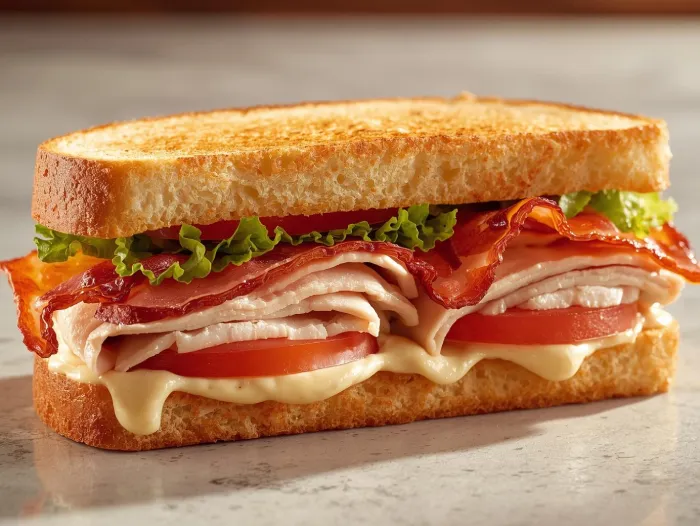 Sheetz Turkey Bacon Club sandwich