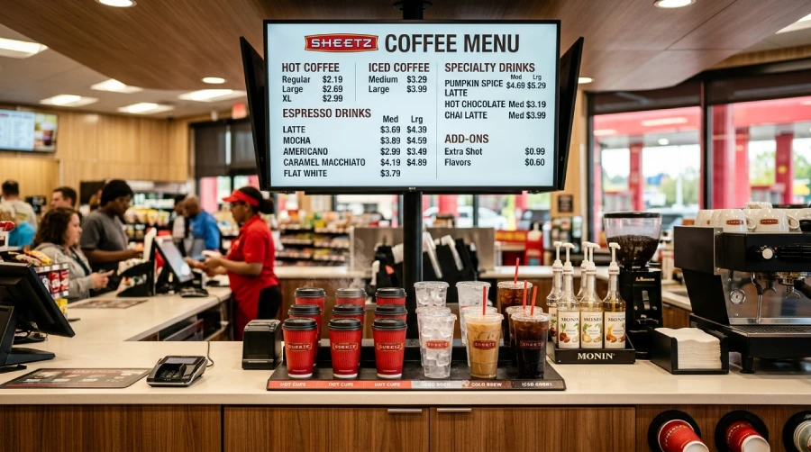 Sheetz Coffee Menu